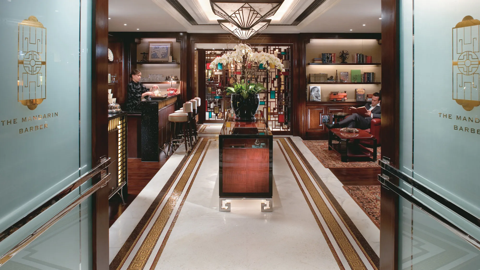 The Mandarin Oriental Landmark Hong Kong, where A-Man Hing Cheong has long been embedded in the city's hospitality fabric