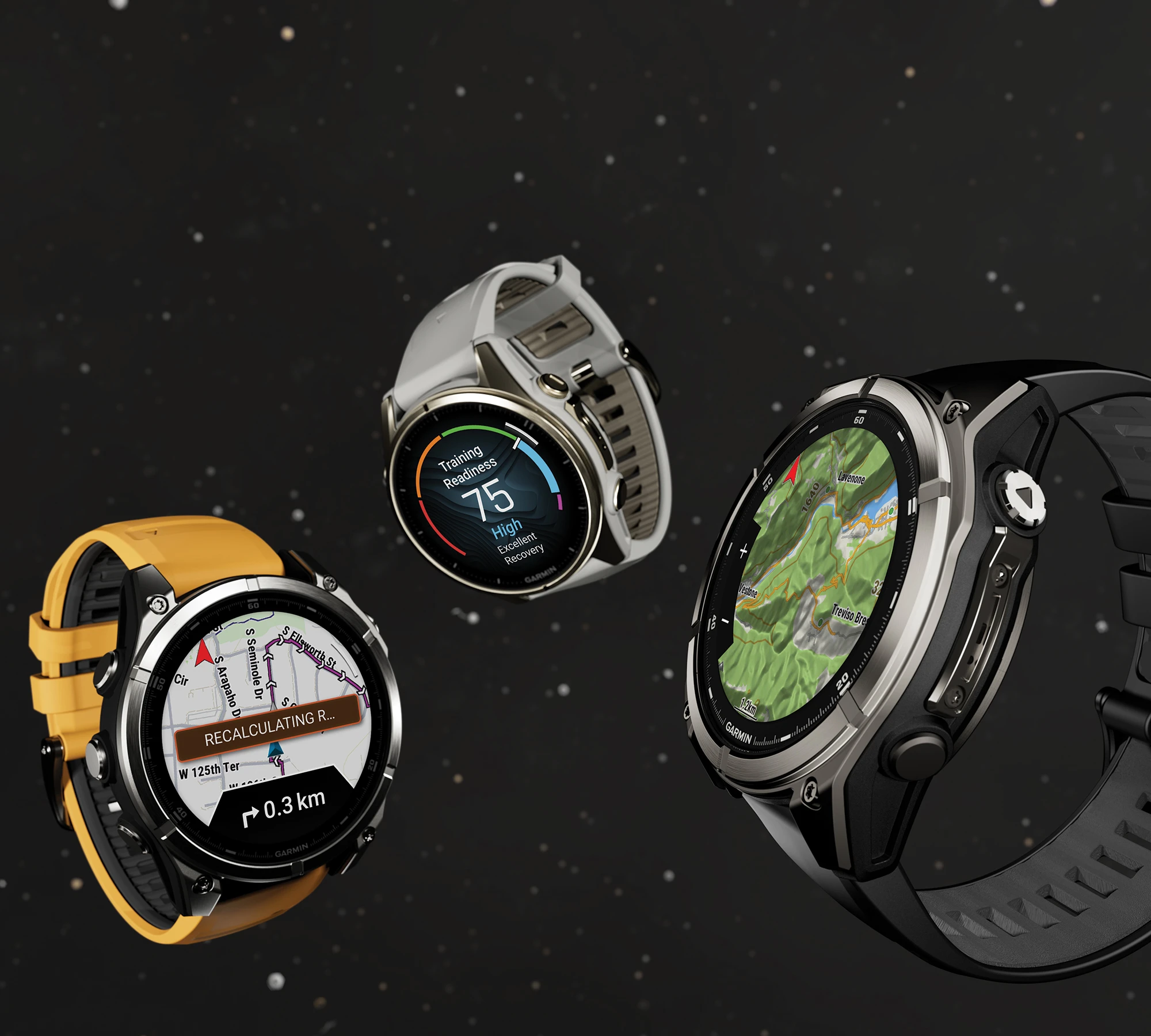 Garmin fēnix 8 Pro AMOLED — 47mm titanium multisport GPS smartwatch