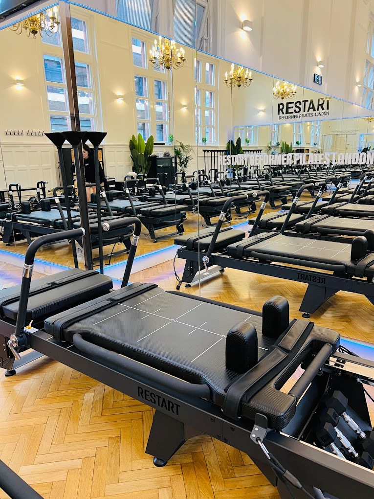 Reformer machine at Restart Reformer Pilates