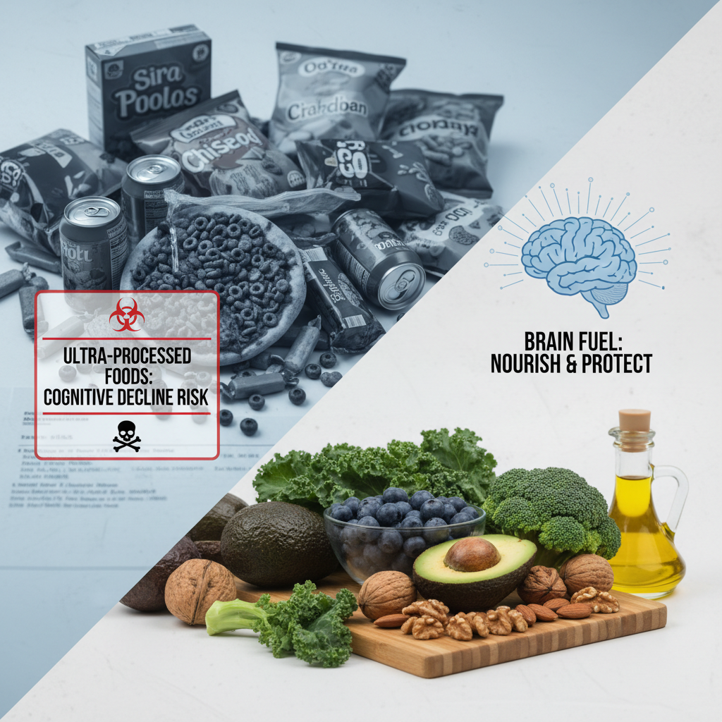 Ultra-Processed Foods and Dementia: What the Evidence Now Shows