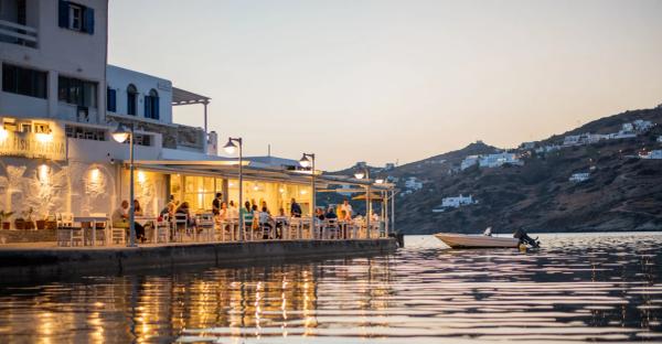 Drakos Taverna — The View Matters More Than the Menu