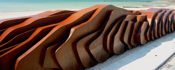 Arsitektur di Tepi Pantai — East Beach Café