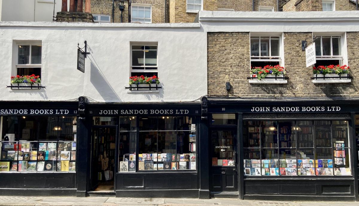 John Sandoe Books — Blacklands Terrace, Chelsea