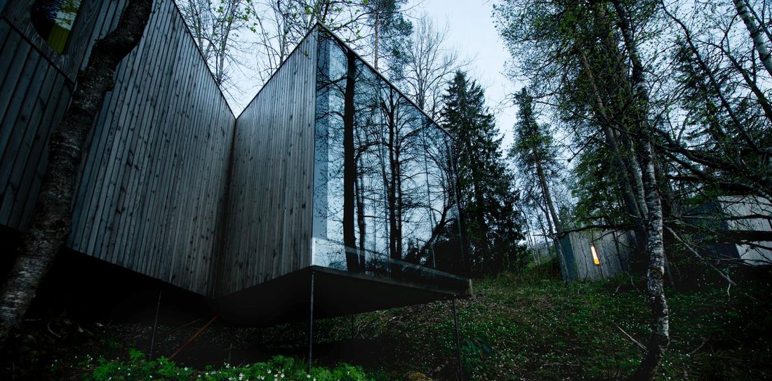 Lanskap sebagai Kamar — Juvet Landscape Hotel