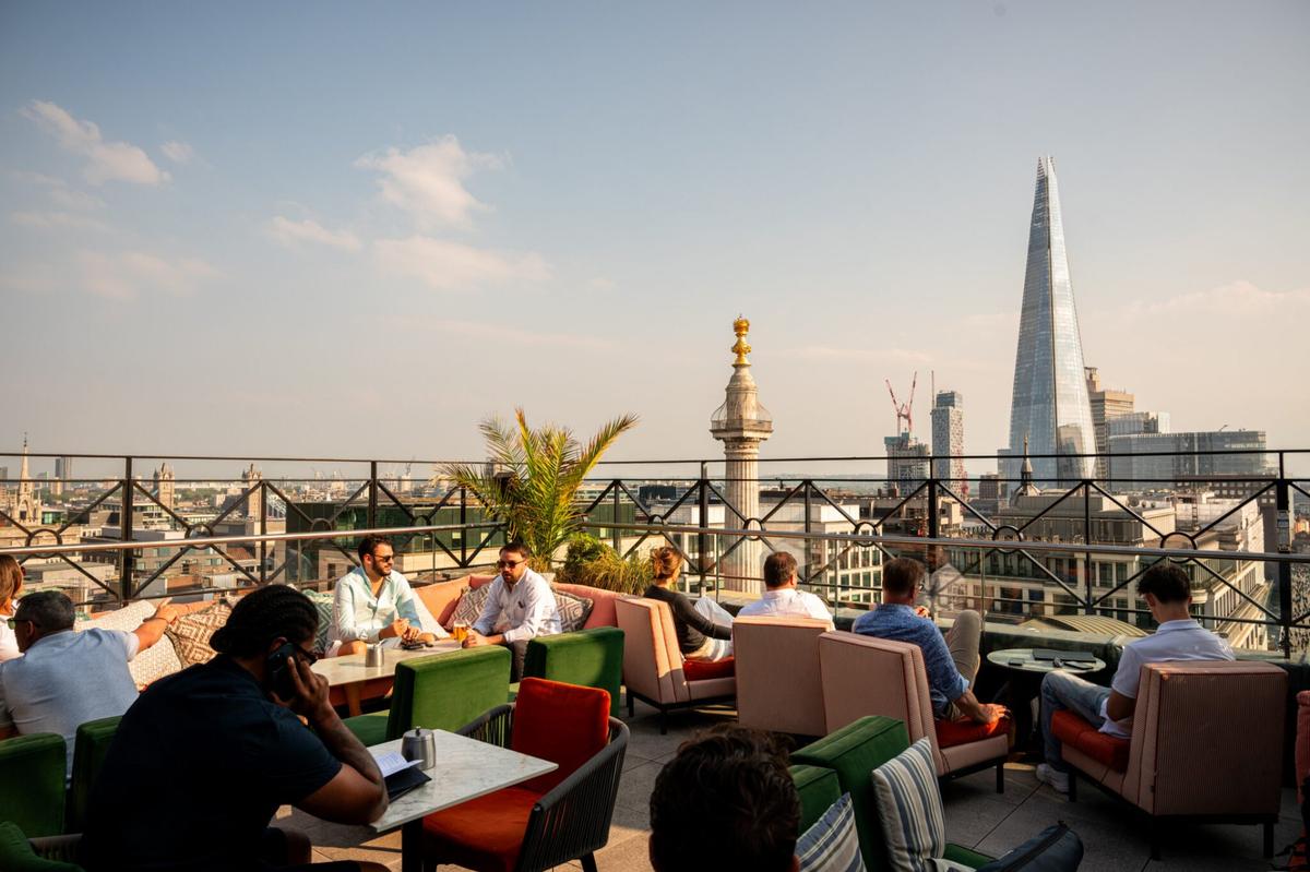Wagtail — rooftop bar above the City of London